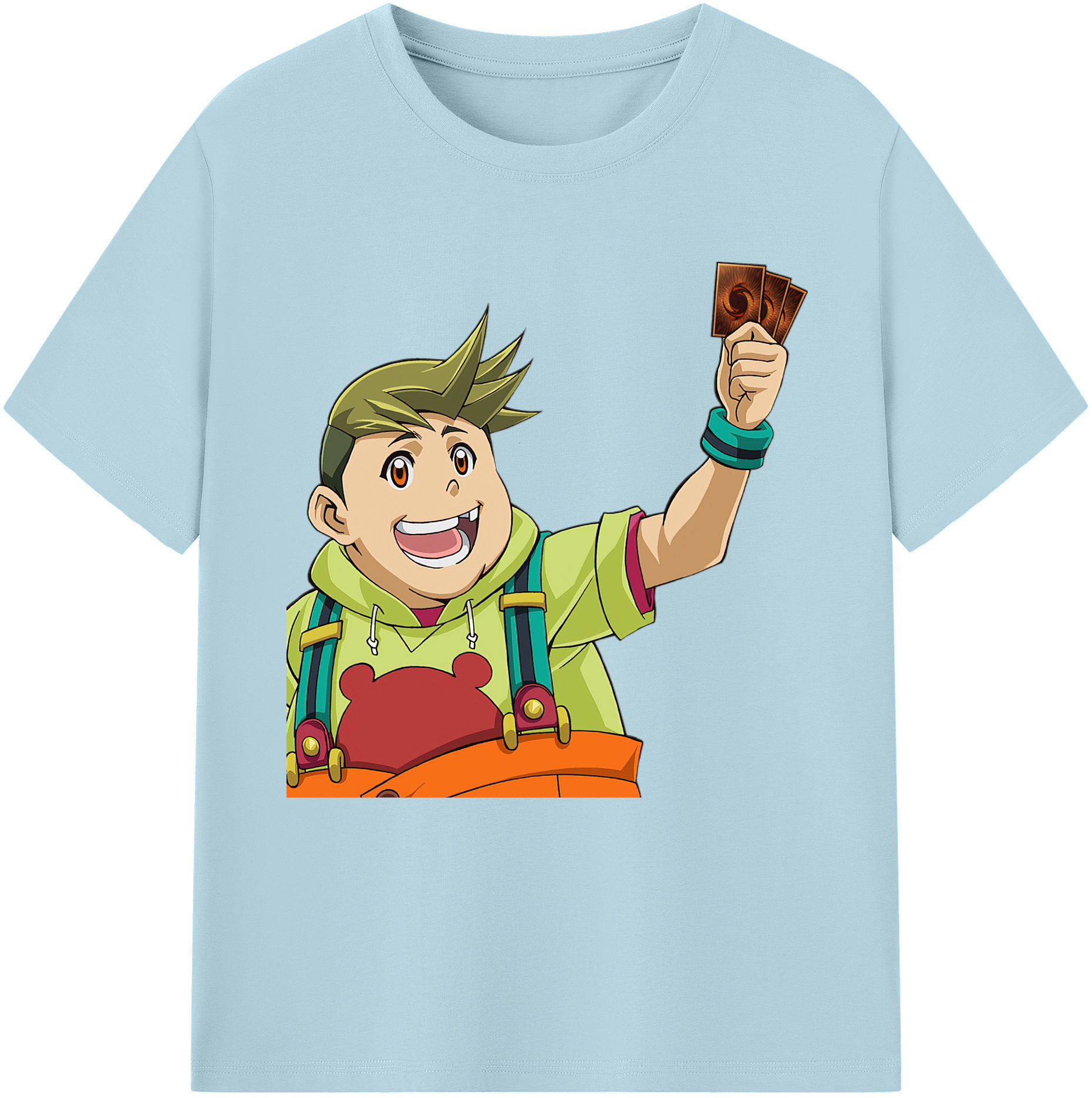 （画像用） 遊☆戯☆王 Yu-Gi-Oh! 綿100％半袖Tシャツ（フロントプリント）